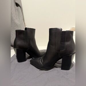 All Saints Black  leather boots